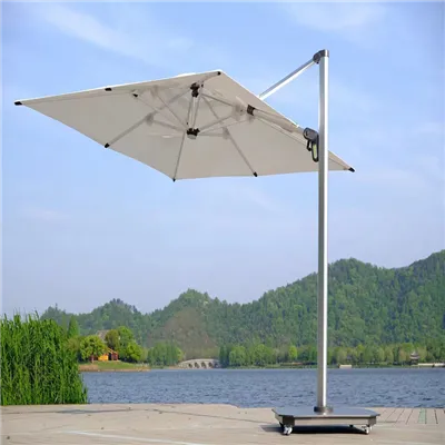 Aká je priemerná výška veľkého vonkajšieho dáždnika?